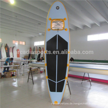 EXW Preis Aufblasbares SUP Board Transparentes Fenster SUP Paddle Boards